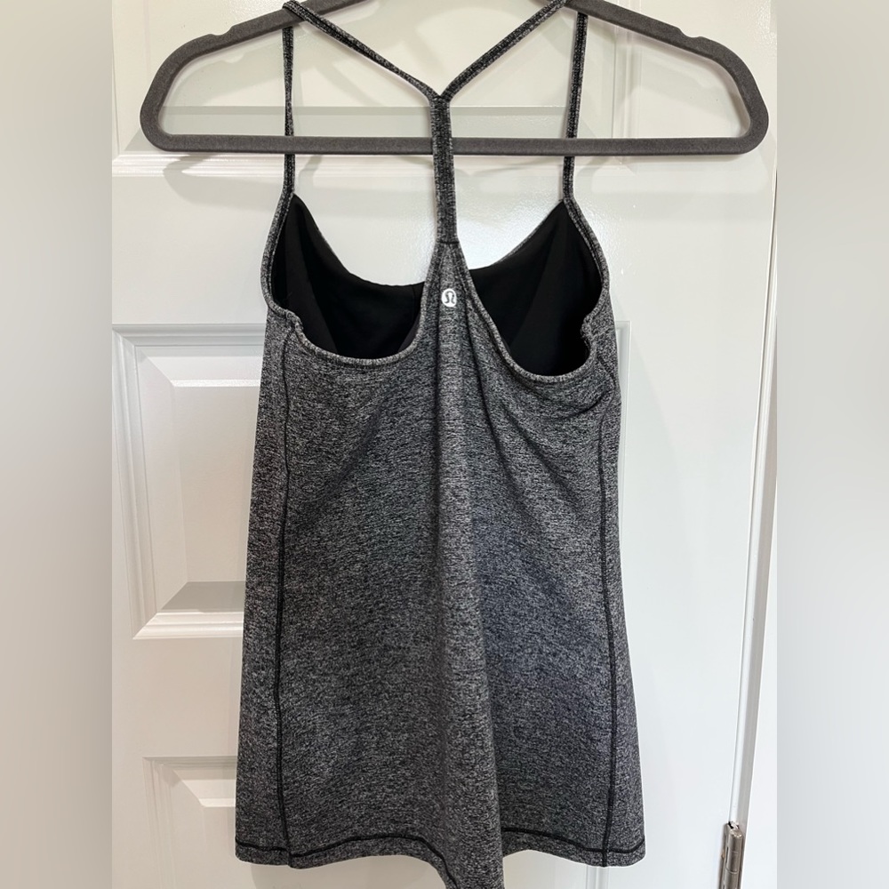 Lululemon grey tank top. - Picture 2 of 8